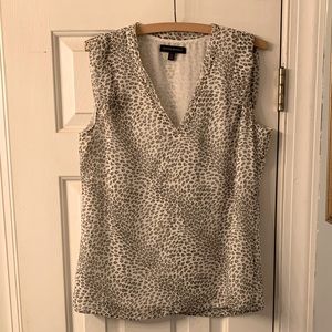 Banana Republic Sleeveless Blouse, Sz Small, EUC